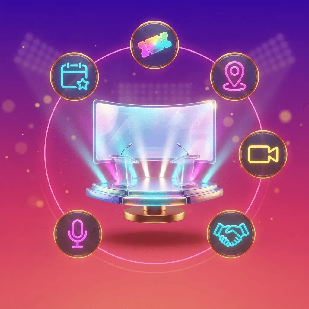 Largest AI events 2026 illustration on zPlatform
