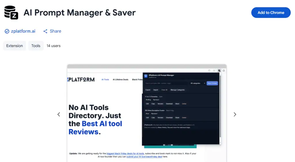 Zplatform Ai Prompt Manager