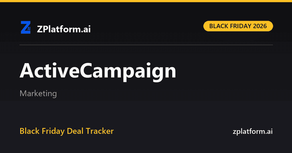 ActiveCampaign Black Friday 2026 deal
