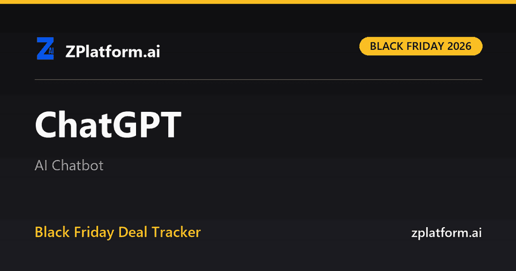 ChatGPT Black Friday 2026 deal