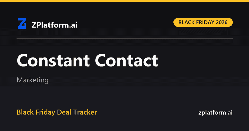 Constant Contact Black Friday 2026 deal