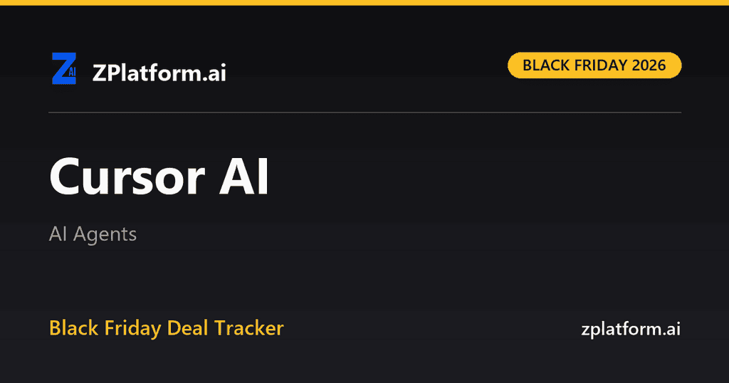 Cursor AI Black Friday 2026 deal
