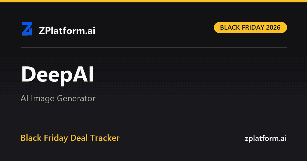 DeepAI Black Friday 2026 deal