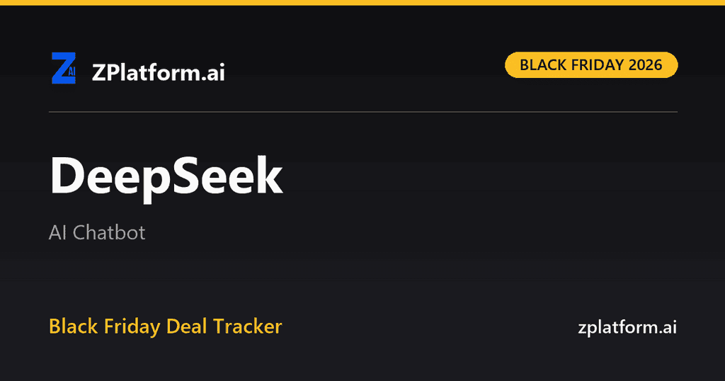 DeepSeek Black Friday 2026 deal