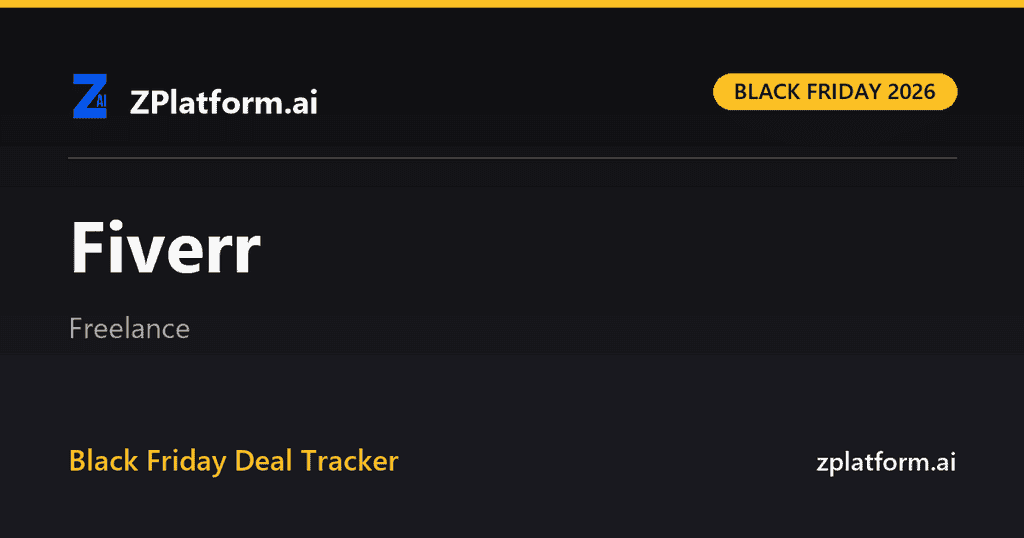 Fiverr Black Friday 2026 deal