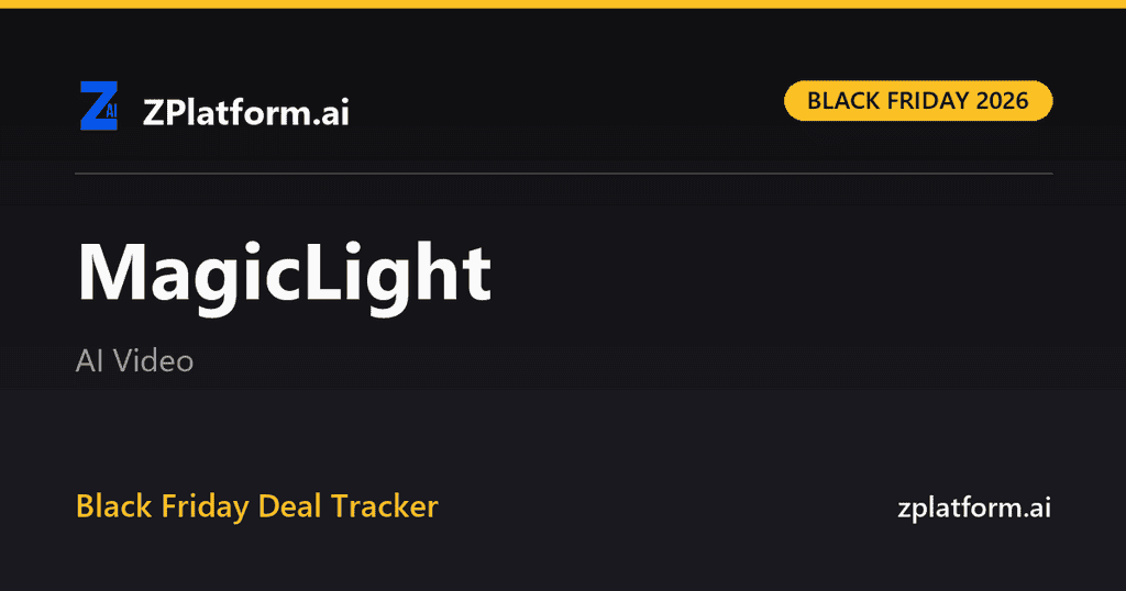 MagicLight Black Friday 2026 deal