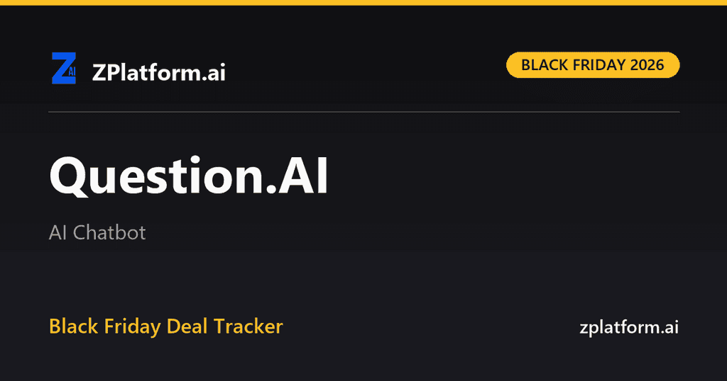 Question.AI Black Friday 2026 deal