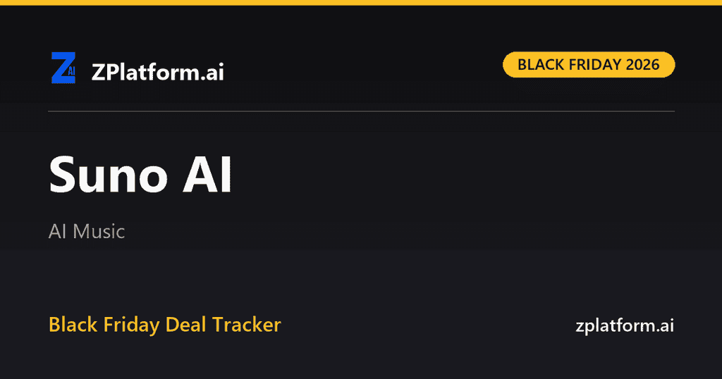 Suno AI Black Friday 2026 deal
