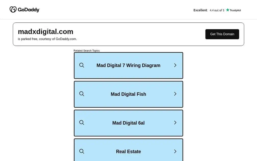 MADX Digital homepage - AI SEO agency
