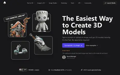 3D AI Studio Affiliate Program affiliate program