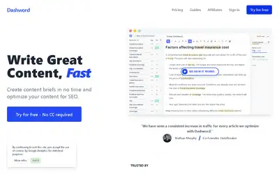 Dashword Affiliate Program affiliate program