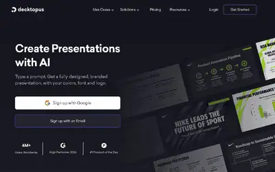 Decktopus AI Affiliate Program affiliate program