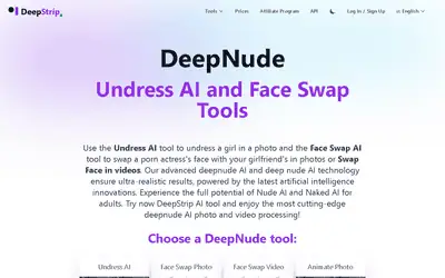DeepStrip Affiliate Program affiliate program