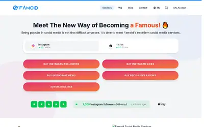Famoid Affiliate Program affiliate program