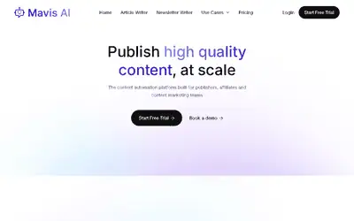 Mavis AI Affiliate Program affiliate program