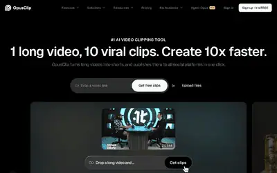 OpusClip Affiliate Program affiliate program