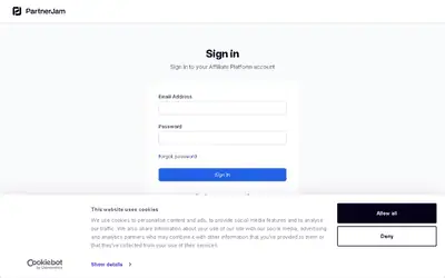 PartnerJam Affiliate Program affiliate program