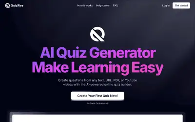QuizRise Affiliate Program affiliate program