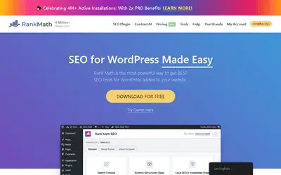 Rank Math Affiliate Program affiliate program