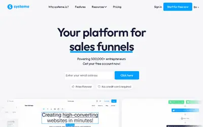 Systeme.io Affiliate Program affiliate program