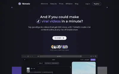 TikMatiz Affiliate Program affiliate program