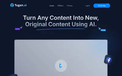 Tugan AI Affiliate Program affiliate program