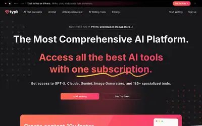 Typli AI Affiliate Program affiliate program