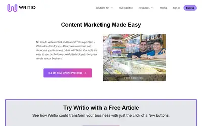 Writio Affiliate Program affiliate program