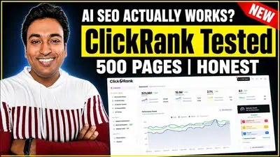 ClickRank AI SEO Review 2026: I Ran It on My Live Site (Here’s What Happened)