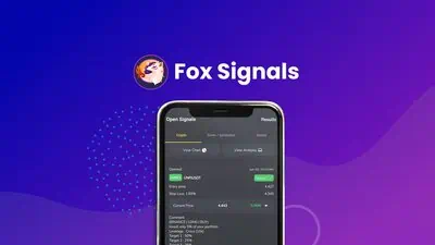 Fox Signals is an AI trading signal app that scans crypto and stock markets and pushes real-time buy and sell alerts with entry, take-profit, and stop