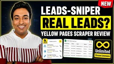 How to Scrape Leads From Yellow Pages (Honest Leads Sniper Test)