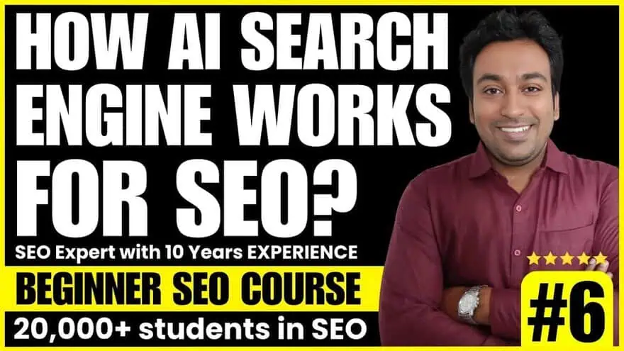 how ai search engine works