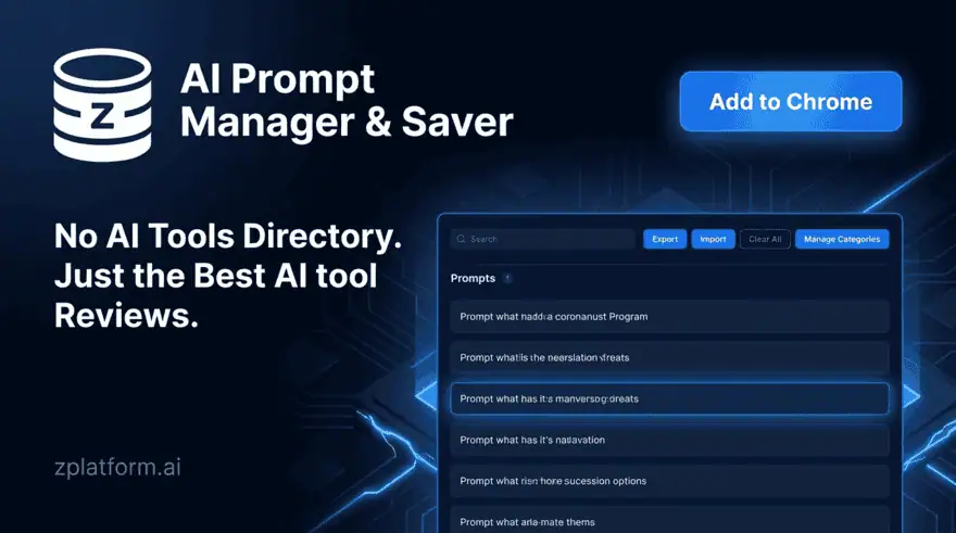 ZPlatform’s AI Prompt Manager & Saver