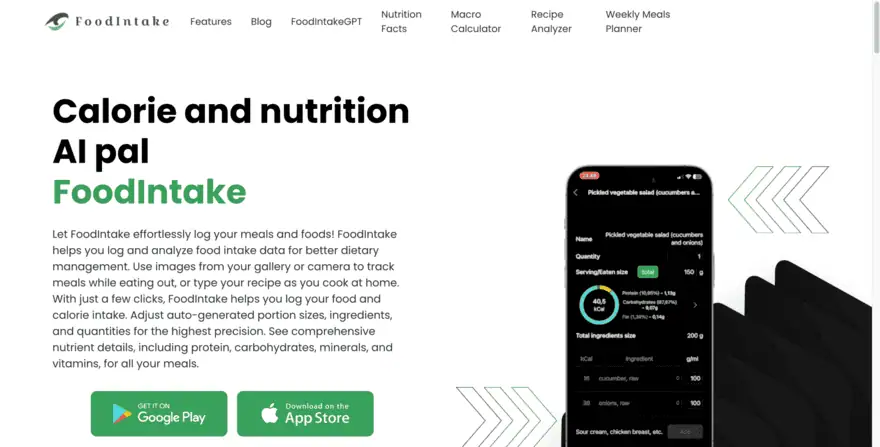 FoodIntake Review