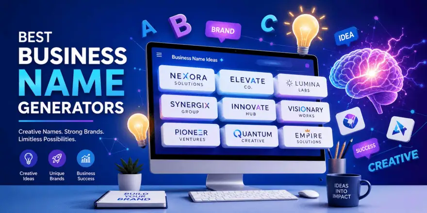 16 Best Business Name Generators in 2026 (Free + AI Tools)