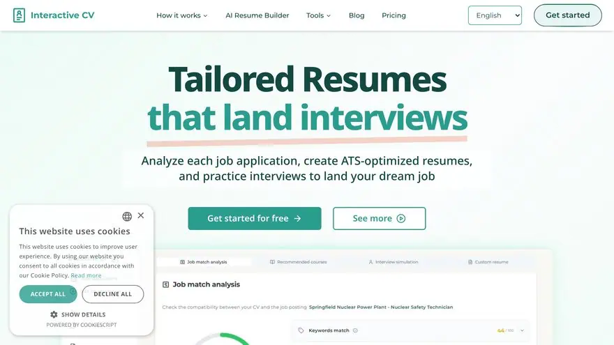 InteractiveCV Review 2026: The AI Resume Tool With a Twist