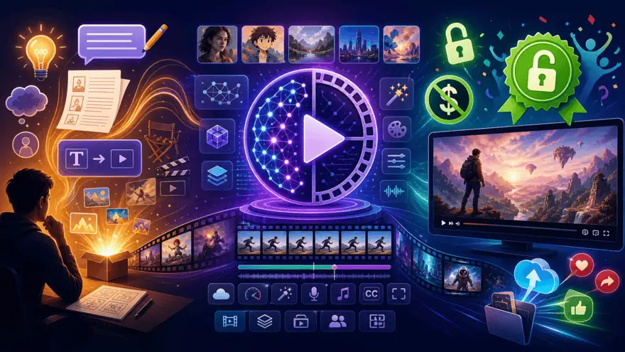 60 Best Free AI Video Generators in 2026 (Ranked by Real Traffic and Tested)