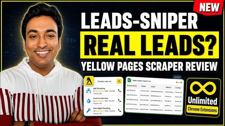 How to Scrape Leads From Yellow Pages (Honest Leads Sniper Test)