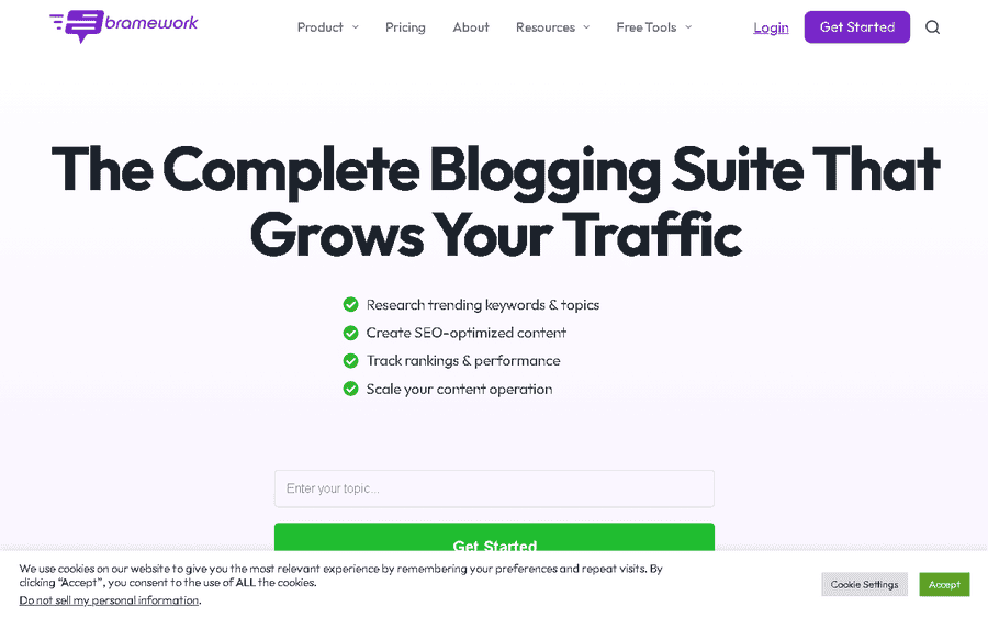 Bramework affiliate program - commission rates and program details