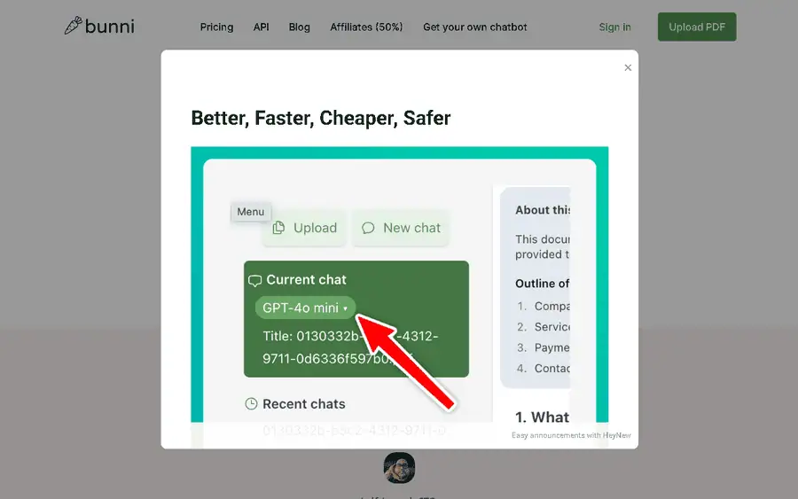 Bunni affiliate program - commission rates and program details