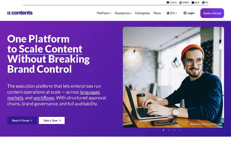 Contents.com affiliate program - commission rates and program details