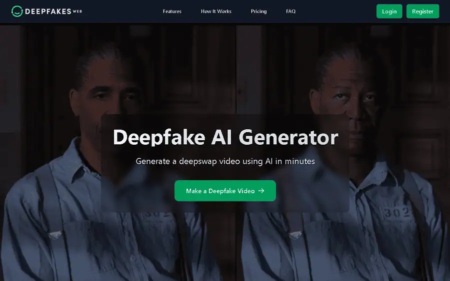 Deepfakes Web affiliate program - commission rates and program details