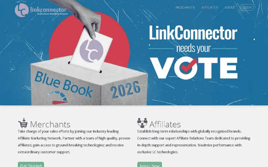 LinkConnector affiliate program - commission rates and program details