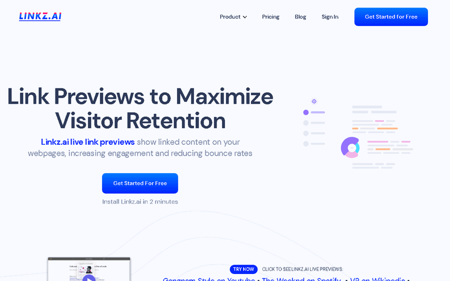 Linkz.ai affiliate program - commission rates and program details