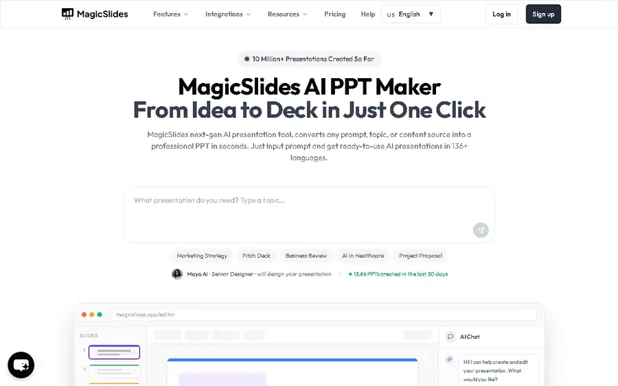 MagicSlides affiliate program - commission rates and program details