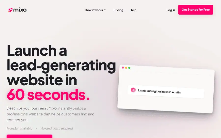 Mixo affiliate program - commission rates and program details