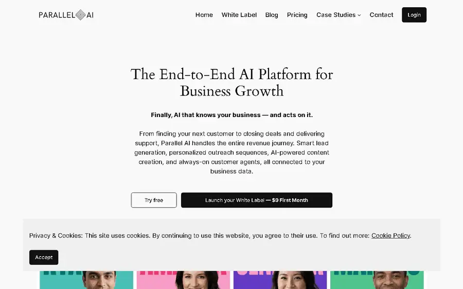 Parallel AI affiliate program - commission rates and program details
