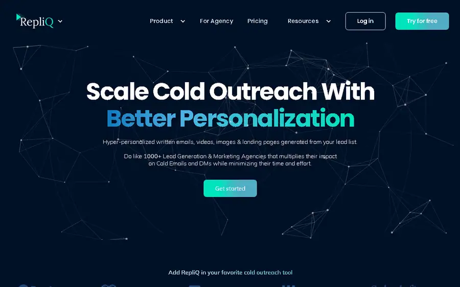 RepliQ affiliate program - commission rates and program details