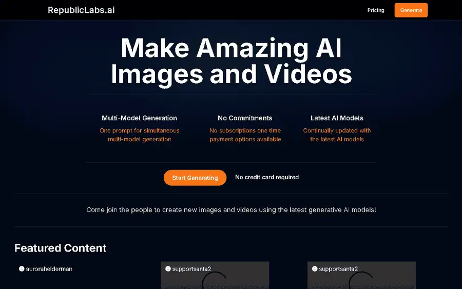 RepublicLabs AI affiliate program - commission rates and program details