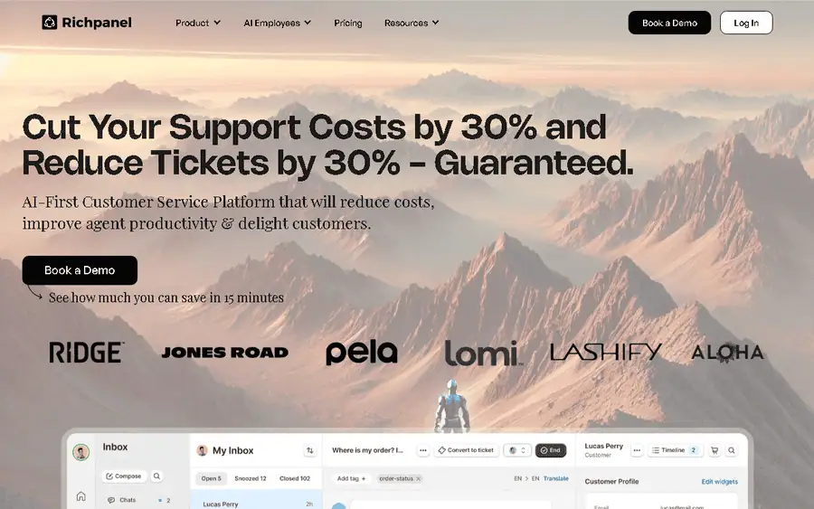 Richpanel affiliate program - commission rates and program details
